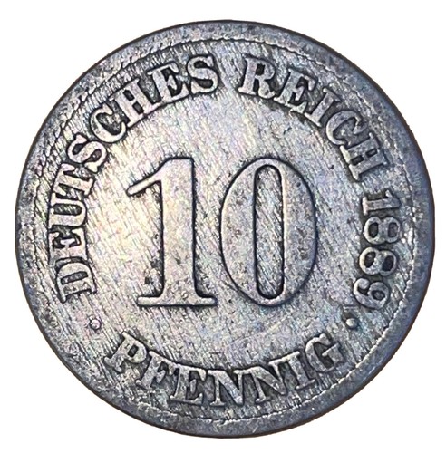 Germania pfennig 1889 a - 10,