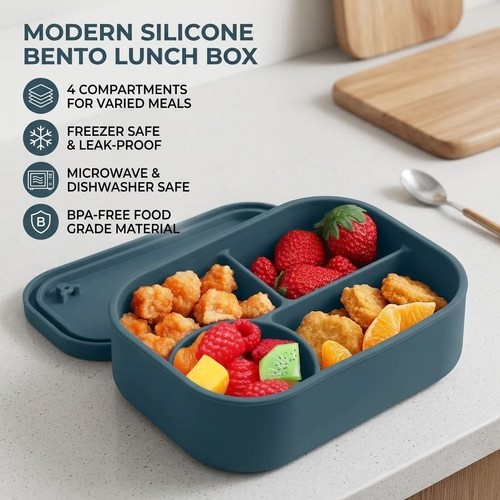 Porta pranzo silicone - in,