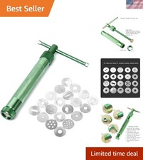 Pistola Estrusore Argilla con 20 Dischi per Pasticceria Ceramica Argilla Polimerica