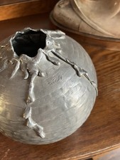 Vaso Fredy Peltro Vintage Anni