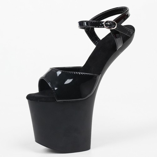 Sandali plateau tacco - 7", donna