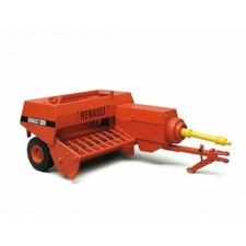 Modellino Macchina  Imballatrice pressa Balle Fieno Renault 120  1:32 Die-cast 