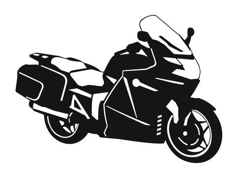 Adesivo bmw 1200 gt - bmw, k