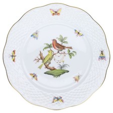 Piatto da torta forma 517 motivo A Herend Ungheria forma Osier Rothschild