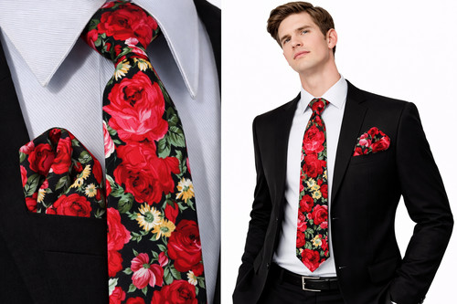Cotone uomo cravatta - cotone,