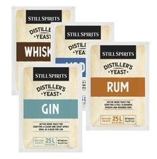 Still Spirits lievito secco per distillazione 20 g - gin, rum, vodka o whisky
