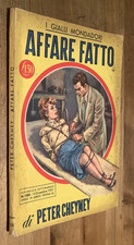 Affare fatto - Peter Cheyney - Il Giallo Mondadori n. 150