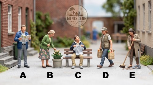 Personaggi miniatura - in,
