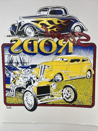 Shirt vintage street rods - vintage,
