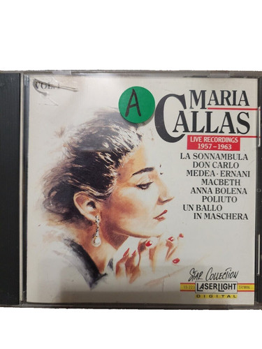 Maria callas live recordings - maria, callas: