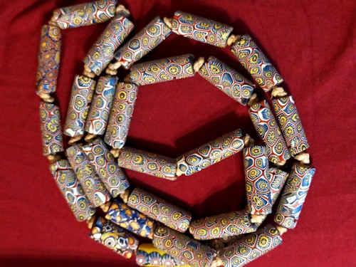 Collana vintage murrine - vintage,