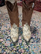 Stivali texani uomo in pitone