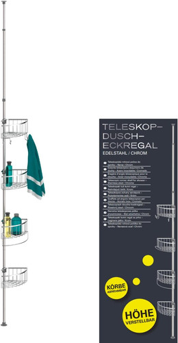 Mensola telescopica per doccia - per,