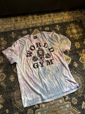 World Gym Shirt Uomo XL Tie