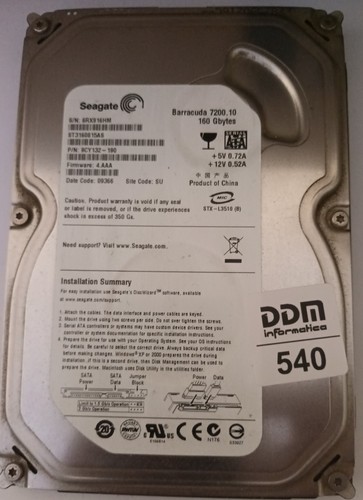 Pcb per seagate st3160815as - per,