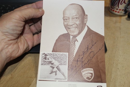 Jesse owens 5x7 ford lincoln - jesse,