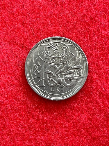 Moneta 100 lire fao - moneta,