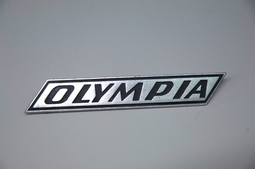 Insigne opel olympia metal - olympia,
