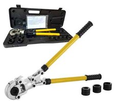 Pinza Crimpatrice Pressatrice Manuale per Multistrato con Matrici 16 20 26 32mm 