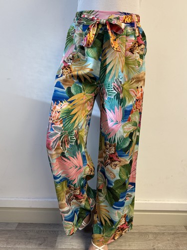 Pantalon palazzo multicolore