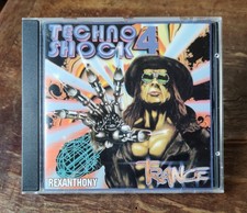 CD TECHNO SHOCK 4 REXANTHONY Trance RARE COLLECTION Italia Leggere Descrizione 