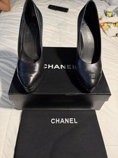 Scarpe Chanel nere pelle