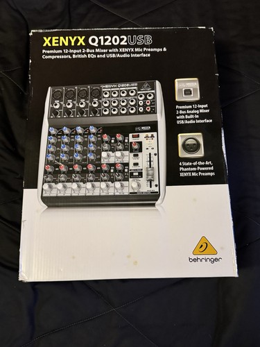 Behringer xenyx q1202usb - behringer, mixer