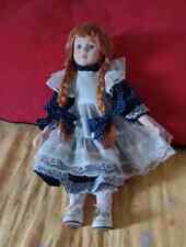 Bambola porcellana vintage Promenade Collection Imogen cm.42