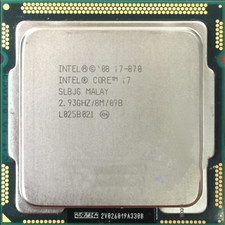 Processore intel core 870 - processore, i7-870