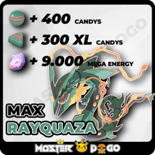 300 XL CANDY FARM per RAYQUAZA