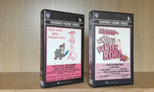 SULLE ORME DELLA PANTERA ROSA + LA VENEDTTA DELLA PANTERA ROSA _ VHS Warner _ B9
