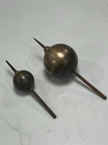 Antica coppia pesi sfere
