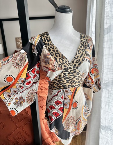 Blusa y2k cache 100 seta - blusa,