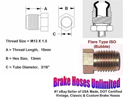 Brake hoses unlimited dado - unlimited,