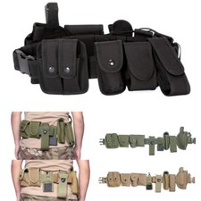 9 Pouches Tactical Belt Kit