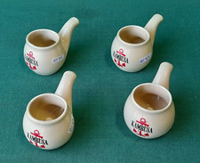 SET 4 BICCHIERINI CERAMICA