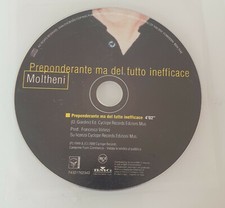 Moltheni – Preponderante Ma Del Tutto Inefficace cd singolo Promo Raro 2000