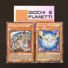 LOTTO DRAGO ARCOBALENO in italiano YUGIOH rarità MISTE yu-gi-oh! UN VERO AFFARE