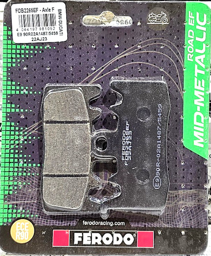 Pastiglie freno anteriori - pastiglie,