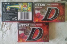 Lotto 3 Audiocassette TDK D90
