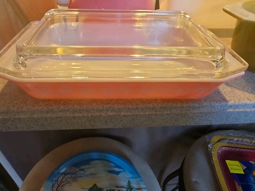 Pyrex vintage rosa margherita - pyrex,
