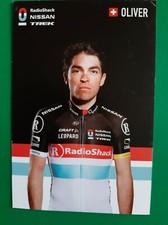 CYCLISME carte cycliste OLIVER ZAUGG équipe RADIOSHACK Nissan Trek 2012