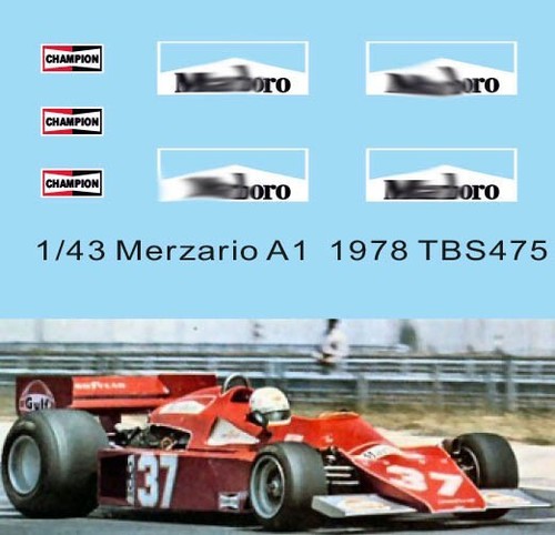 Decals per merzario a1 - ,