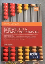 Libro Dei Quiz “Scienze Della Formazione Primaria” QUARTA EDIZIONE