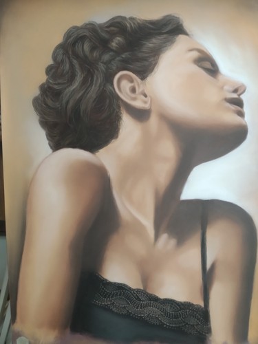 Quadro moderno dipinto mano - dipinto,