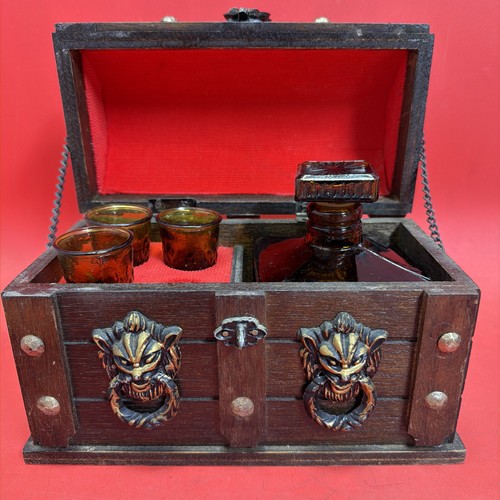 Set decanter liquori vintage
