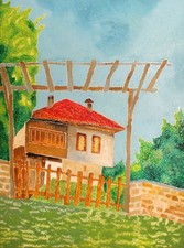 Dipinto ad olio vintage