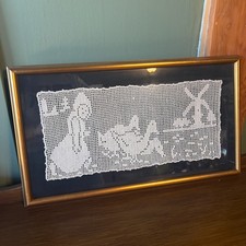 Vintage incorniciato fatto a