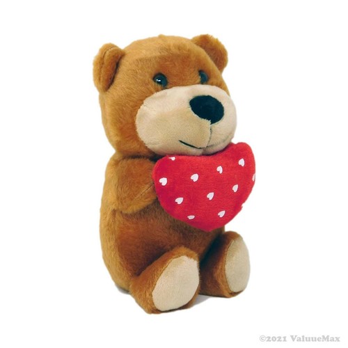 Cuore orso peluche - -, 7"
