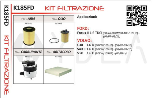 Kit tagliando completo filtri - tagliando,
